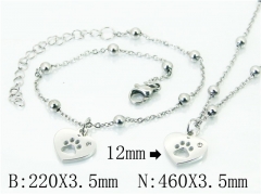 Wholesale Stainless Steel Bracelets & Necklaces Sets - HY91S1240HXX