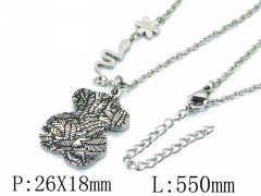Stainless Steel Jewelry Wholesale - Stainless Steel Necklaces - HY90N0182HME