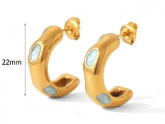 Stainless Steel Jewelry Wholesale - Stainless Steel Earrings - HY0158E0800