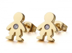 Stainless Steel Jewelry Wholesale - Stainless Steel Earrings - HY0151E0546