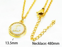Stainless Steel Jewelry Wholesale - Stainless Steel Necklaces - HY54N0184MLD