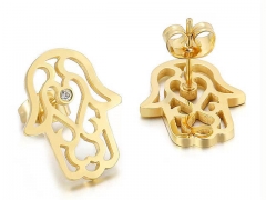 Stainless Steel Jewelry Wholesale - Stainless Steel Earrings - HY0151E0356