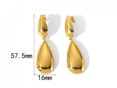 Stainless Steel Jewelry Wholesale - Stainless Steel Earrings - HY0158E0039