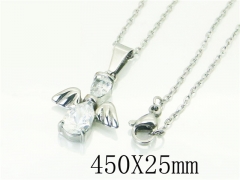 Stainless Steel Jewelry Wholesale - Stainless Steel Necklaces - HY74N0173LO