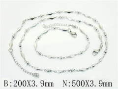 Wholesale Stainless Steel Bracelets & Necklaces Sets - HY70S0606NL