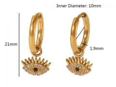 Stainless Steel Jewelry Wholesale - Stainless Steel Earrings - HY0158E0734