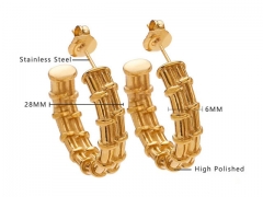 Stainless Steel Jewelry Wholesale - Stainless Steel Earrings - HY0076E0099