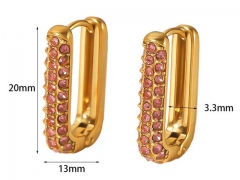 Stainless Steel Jewelry Wholesale - Stainless Steel Earrings - HY0158E0545