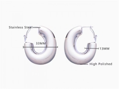Stainless Steel Jewelry Wholesale - Stainless Steel Earrings - HY0076E0016