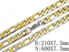Wholesale Stainless Steel Bracelets & Necklaces Sets - HY40S0044H70