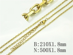 Wholesale Stainless Steel Bracelets & Necklaces Sets - HY70S0514KW