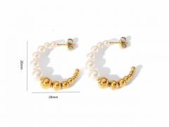 Stainless Steel Jewelry Wholesale - Stainless Steel Earrings - HY0158E0175