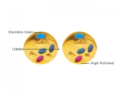 Stainless Steel Jewelry Wholesale - Stainless Steel Earrings - HY0076E0134