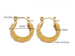 Stainless Steel Jewelry Wholesale - Stainless Steel Earrings - HY0076E0005