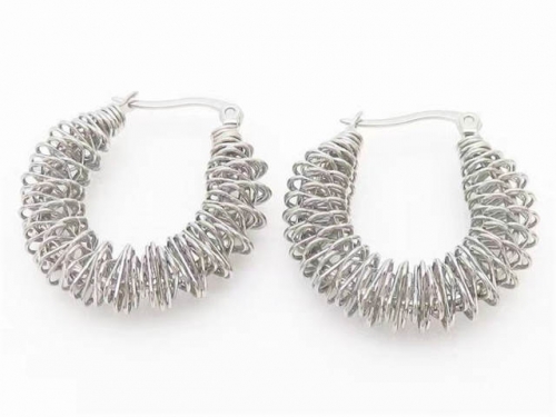 Stainless Steel Jewelry Wholesale - Stainless Steel Earrings - HY0151E0601