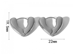 Stainless Steel Jewelry Wholesale - Stainless Steel Earrings - HY0158E0217