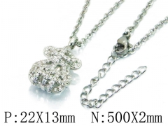 Stainless Steel Jewelry Wholesale - Stainless Steel Necklaces - HY90N0189HME