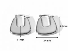 Stainless Steel Jewelry Wholesale - Stainless Steel Earrings - HY0158E0066