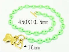 Wholesale Stainless Steel Bracelets & Necklaces Sets - HY21S0182IOD