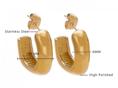 Stainless Steel Jewelry Wholesale - Stainless Steel Earrings - HY0076E0209