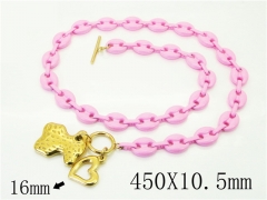 Wholesale Stainless Steel Bracelets & Necklaces Sets - HY21S0183IOX