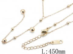Stainless Steel Jewelry Wholesale - Stainless Steel Necklaces - HY19N0223HCC