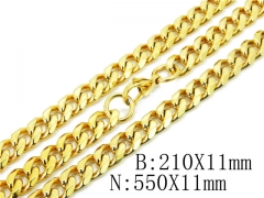 Wholesale Stainless Steel Bracelets & Necklaces Sets - HY40S0412JHD