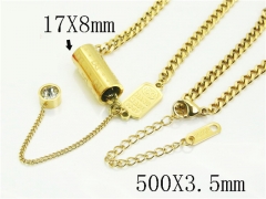 Stainless Steel Jewelry Wholesale - Stainless Steel Necklaces - HY41N0348HEL