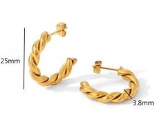 Stainless Steel Jewelry Wholesale - Stainless Steel Earrings - HY0158E0807