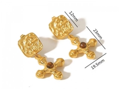 Stainless Steel Jewelry Wholesale - Stainless Steel Earrings - HY0158E0201