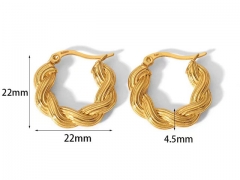 Stainless Steel Jewelry Wholesale - Stainless Steel Earrings - HY0158E0577