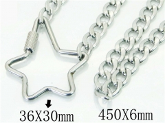 Stainless Steel Jewelry Wholesale - Stainless Steel Necklaces - HY81N0377LW