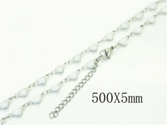 Stainless Steel Jewelry Wholesale - Stainless Steel Necklaces - HY39N0720ME