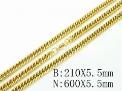 Wholesale Stainless Steel Bracelets & Necklaces Sets - HY61S0563HHS