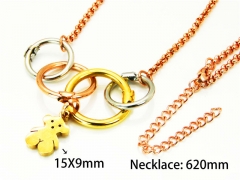 Stainless Steel Jewelry Wholesale - Stainless Steel Necklaces - HY90N0035HPE