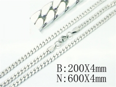 Wholesale Stainless Steel Bracelets & Necklaces Sets - HY61S0645NL