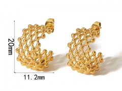 Stainless Steel Jewelry Wholesale - Stainless Steel Earrings - HY0158E0673