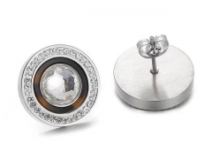 Stainless Steel Jewelry Wholesale - Stainless Steel Earrings - HY0151E0361