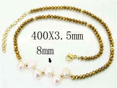 Stainless Steel Jewelry Wholesale - Stainless Steel Necklaces - HY21N0144HJW