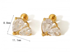 Stainless Steel Jewelry Wholesale - Stainless Steel Earrings - HY0158E0356