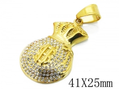 Stainless Steel Jewelry Wholesale - Stainless Steel Pendants - HY15P0436IIT