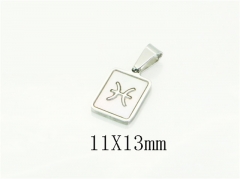 Stainless Steel Jewelry Wholesale - Stainless Steel Pendants - HY73P0543SJL
