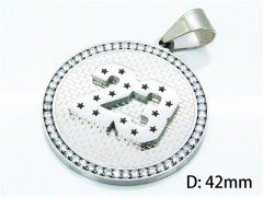 Stainless Steel Jewelry Wholesale - Stainless Steel Pendants - HY15P0201HKQ
