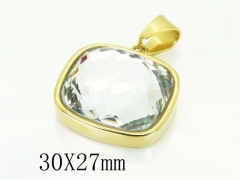 Stainless Steel Jewelry Wholesale - Stainless Steel Pendants - HY15P0613HNA