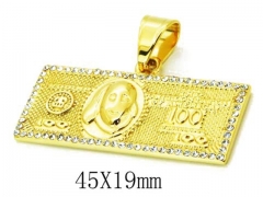 Stainless Steel Jewelry Wholesale - Stainless Steel Pendants - HY13P0392HJW