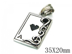 Stainless Steel Jewelry Wholesale - Stainless Steel Pendants - HY22P0647HHR