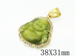 Stainless Steel Jewelry Wholesale - Stainless Steel Pendants - HY13P1499HP5