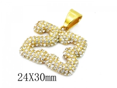 Stainless Steel Jewelry Wholesale - Stainless Steel Pendants - HY13P0997HMW