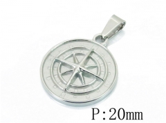 Stainless Steel Jewelry Wholesale - Stainless Steel Pendants - HY06P0500NE