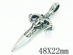 Stainless Steel Jewelry Wholesale - Stainless Steel Pendants - HY48P0235NB